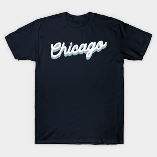 Chicago cursive script T-Shirt